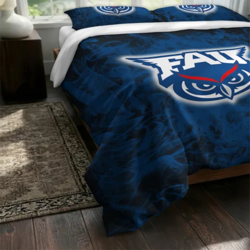 Florida Atlantic Owls Red Mist Bedding Set Fashion Forward