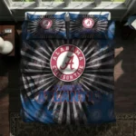 Florida Atlantic Owls Sunburst Splatter Bedding Set Best Selling