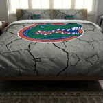 Florida Gators Cracked Texture Bedding Set Best Selling