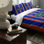 Florida Gators Stripe Style Bedding Set Best Selling