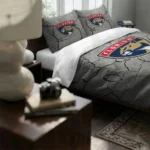 Florida Panthers Cracked Texture Bedding Set Best Selling