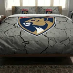 Florida Panthers Cracked Texture Bedding Set Best Selling
