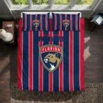 Florida Panthers Stripe Style Bedding Set Best Selling