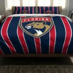Florida Panthers Stripe Style Bedding Set Best Selling
