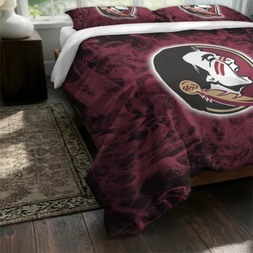 Florida State Seminoles Red Mist Bedding Set Fashion Forward
