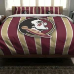 Florida State Seminoles Stripe Style Bedding Set Best Selling