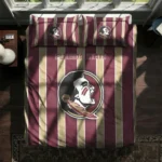 Florida State Seminoles Stripe Style Bedding Set Best Selling