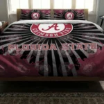 Florida State Seminoles Sunburst Splatter Bedding Set Best Selling