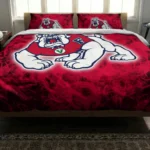 Fresno State Bulldogs Red Mist Bedding Set Best Selling