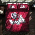 Fresno State Bulldogs Red Mist Bedding Set Best Selling