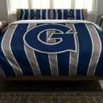 Georgetown Hoyas Stripe Style Bedding Set Best Selling