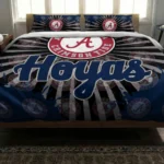 Georgetown Hoyas Sunburst Splatter Bedding Set Best Selling