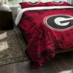 Georgia Bulldogs Red Mist Bedding Set Best Selling