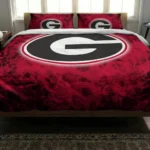 Georgia Bulldogs Red Mist Bedding Set Best Selling