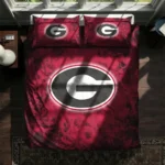 Georgia Bulldogs Red Mist Bedding Set Best Selling