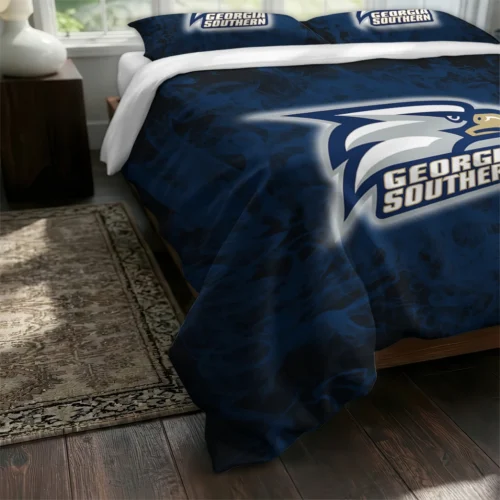 Georgia Southern Eagles Red Mist Bedding Set Fashion Forward