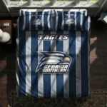 Georgia Southern Eagles Stripe Style Bedding Set Best Selling