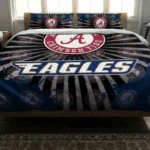 Georgia Southern Eagles Sunburst Splatter Bedding Set Best Selling