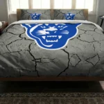 Georgia State Panthers Cracked Texture Bedding Set Best Selling