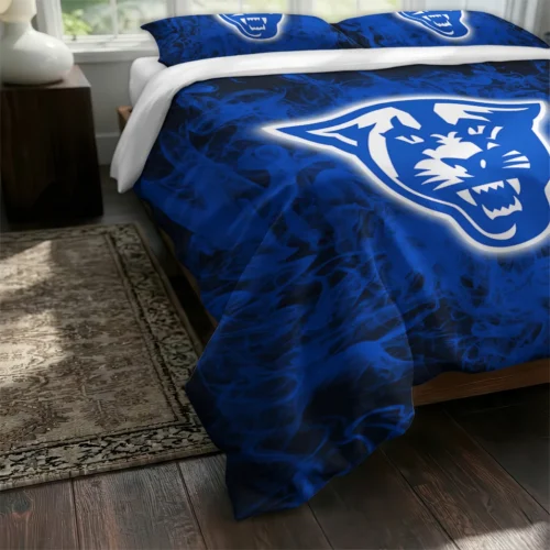 Georgia State Panthers Red Mist Bedding Set Fashion Forward