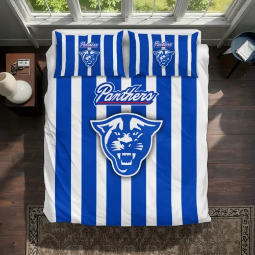 Georgia State Panthers Stripe Style Bedding Set Best Selling