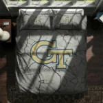 Georgia Tech Yellow Jackets Cracked Texture Bedding Set Best Selling