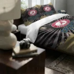 Georgia Tech Yellow Jackets Sunburst Splatter Bedding Set Best Selling