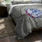 Gonzaga Bulldogs Cracked Texture Bedding Set Best Selling