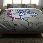 Gonzaga Bulldogs Cracked Texture Bedding Set Best Selling