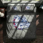 Gonzaga Bulldogs Cracked Texture Bedding Set Best Selling