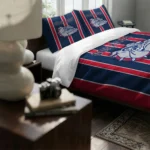 Gonzaga Bulldogs Stripe Style Bedding Set Best Selling