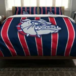 Gonzaga Bulldogs Stripe Style Bedding Set Best Selling