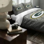 Green Bay Packers Cracked Texture Bedding Set Best Selling
