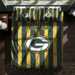 Green Bay Packers Stripe Style Bedding Set Best Selling