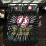 Green Bay Packers Sunburst Splatter Bedding Set Best Selling
