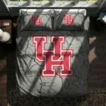 Houston Cougars Cracked Texture Bedding Set Best Selling