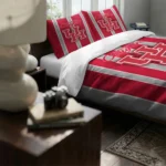Houston Cougars Stripe Style Bedding Set Best Selling