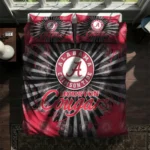 Houston Cougars Sunburst Splatter Bedding Set Best Selling