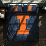 Illinois Fighting Illini Red Mist Bedding Set Best Selling