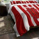 Indiana Hoosiers Stripe Style Bedding Set Best Selling