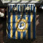 Indiana Pacers Stripe Style Bedding Set Best Selling