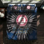 Indiana Pacers Sunburst Splatter Bedding Set Best Selling