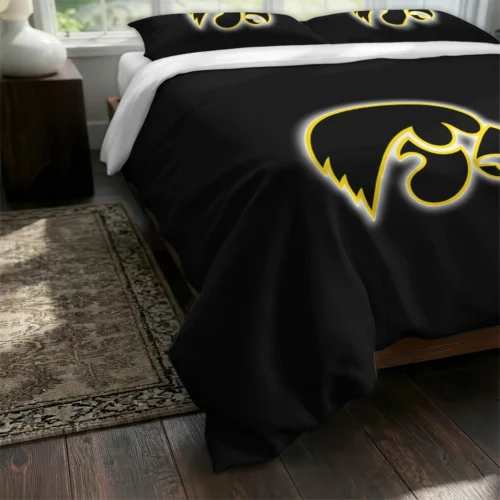 Iowa Hawkeyes Red Mist Bedding Set Fashion Forward