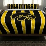 Iowa Hawkeyes Stripe Style Bedding Set Best Selling