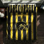 Iowa Hawkeyes Stripe Style Bedding Set Best Selling