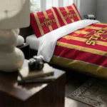 Iowa State Cyclones Stripe Style Bedding Set Best Selling