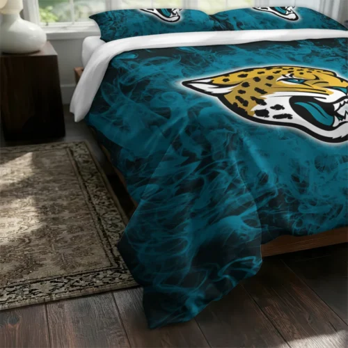 Jacksonville Jaguars Red Mist Bedding Set Fashion Forward