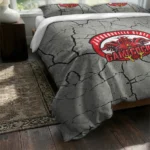 Jacksonville State Gamecocks Cracked Texture Bedding Set Best Selling