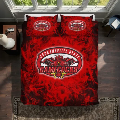 Jacksonville State Gamecocks Red Mist Bedding Set Best Selling