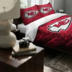 Kansas City Chiefs Red Mist Bedding Set Best Selling